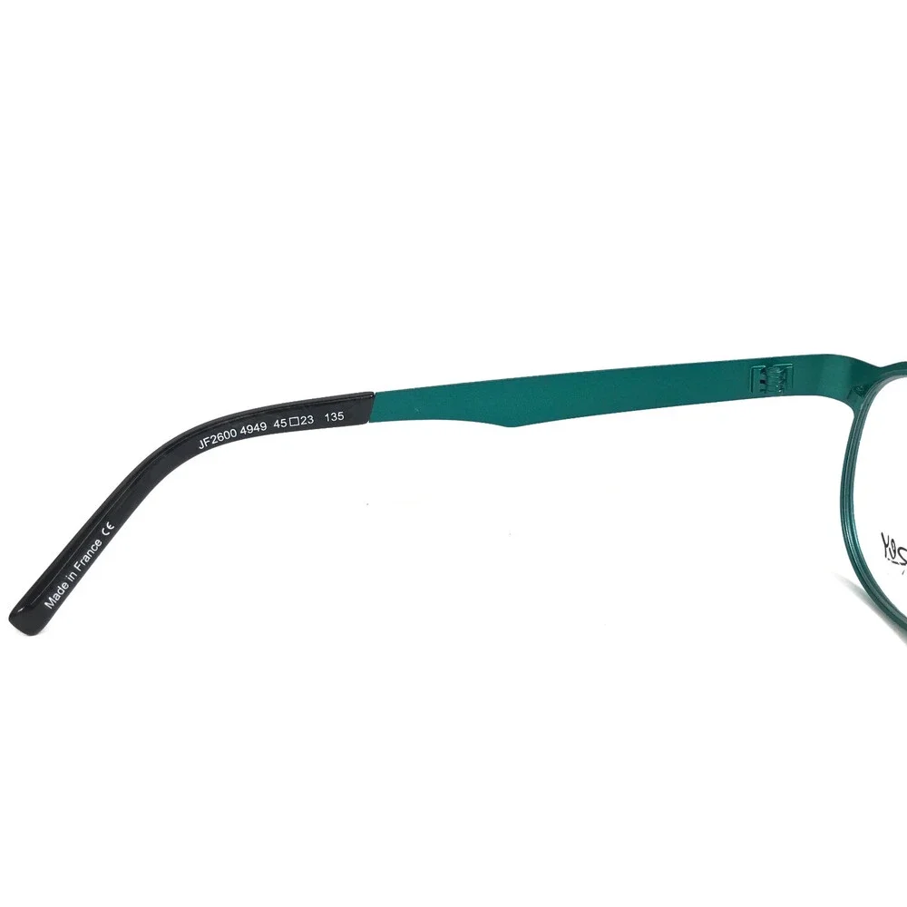 J.F. Rey Eyeglasses Frames JF2600 4949 Vert Green Square Full Rim 45-23-135